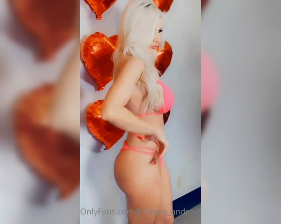 Brittany Andrews aka brittany_andrews - 02-14-2022 OnlyFans Video - Im ready for you  Who wants to be My Date Celebrate Valentines Day with Mistress