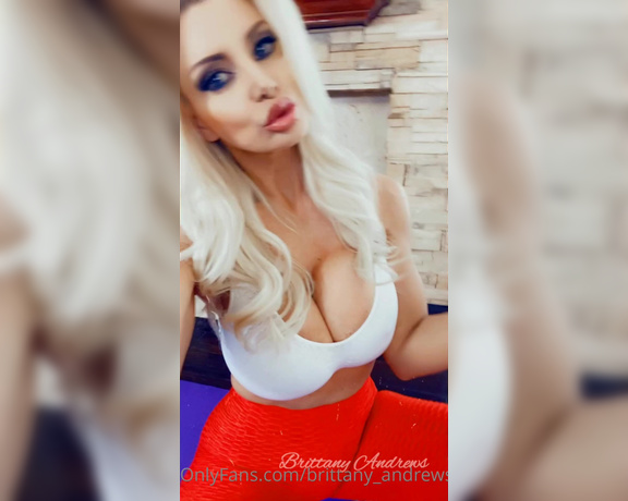 Brittany Andrews aka brittany_andrews - 03-15-2022 OnlyFans Video - Happy Monday Are you ready to workout amp break a sweat with Misstress Mommy  Cum