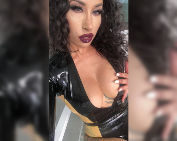 Mistress Tangent aka Goddesstangent OnlyFans - Today in latex