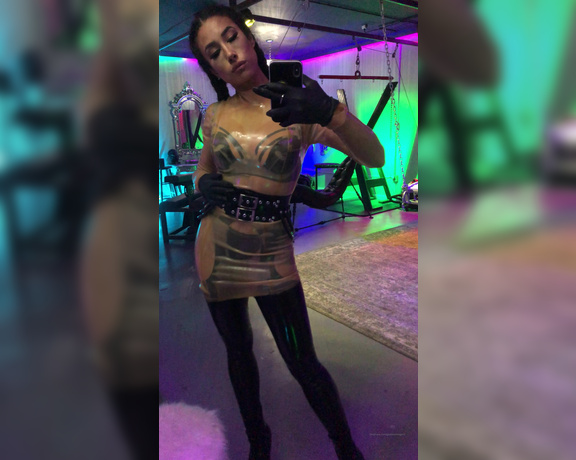 Mistress Tangent aka Goddesstangent OnlyFans - Latex Goddess