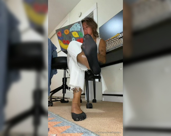 Asian Smart Soles aka Asiansmartsoles OnlyFans - What would you do if we were study partners and you caught me studying like this )