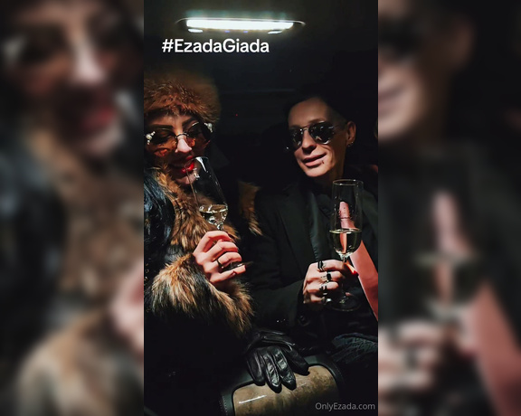 Ezada Sinn aka Ezada OnlyFans - Only VIP service for My girlfriend Giada Da Vinci @padronaera Picked her up in style with a limo,