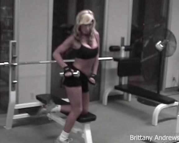 Brittany Andrews aka brittany_andrews - 06-22-2022 OnlyFans Video - Smoke And Sweat At The Gym Ready to sweat I am ready to get my slutty