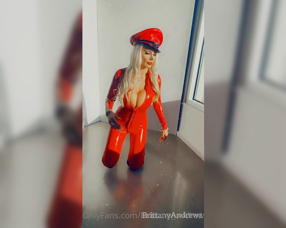 Brittany Andrews aka brittany_andrews - 10-08-2022 OnlyFans Video - Today, Im taking you behind the scenes of My New Red Latex Fantasy Photoshoot wearing this