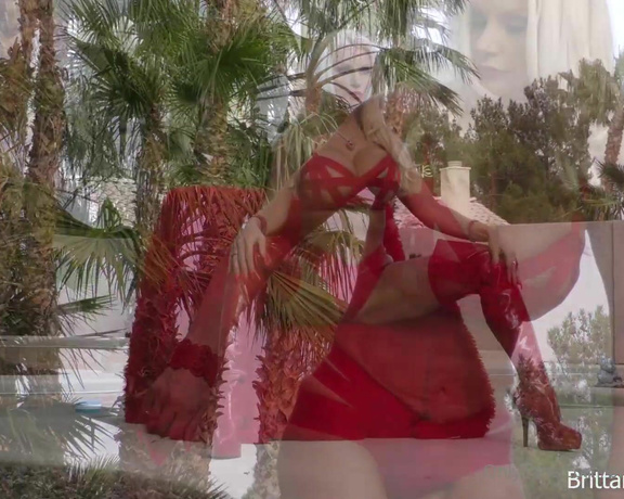 Brittany Andrews aka brittany_andrews - 01-22-2024 OnlyFans Video - Liberating Red Lingerie Fantasy Seeing red isnt always a bad thing Cum behind the scenes with