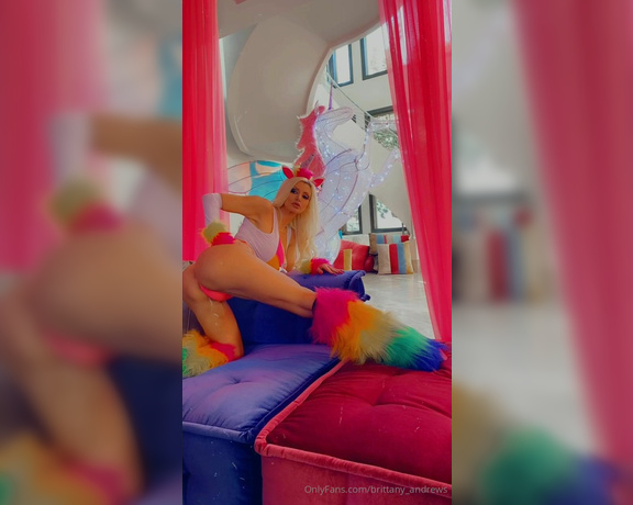 Brittany Andrews aka brittany_andrews - 10-27-2023 OnlyFans Video - Join me in this Amazing BTS Photoshoot  Will you ride this Hot amp Sexy Unicorn