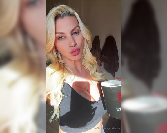 Brittany Andrews aka brittany_andrews - 08-17-2024 OnlyFans Video - Good morning  Do you like seeing me in my gym outfit  Lets start the