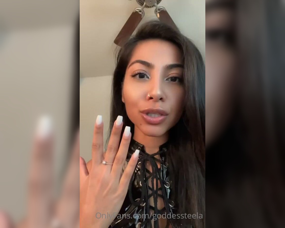 Goddess Nova aka goddessnova - 01-24-2023 OnlyFans Video - I want this mani pedi funded asap