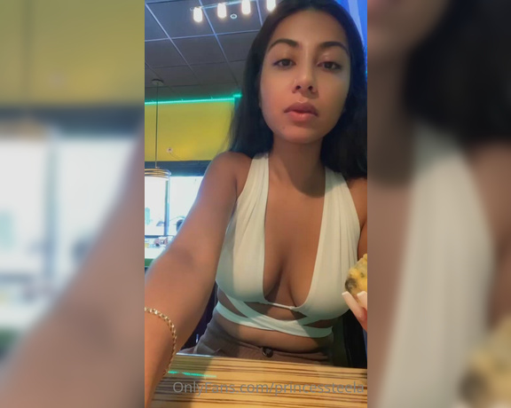 Goddess Nova aka goddessnova - 08-09-2022 OnlyFans Video - Dinner last night  whos gonna cover it_83o4