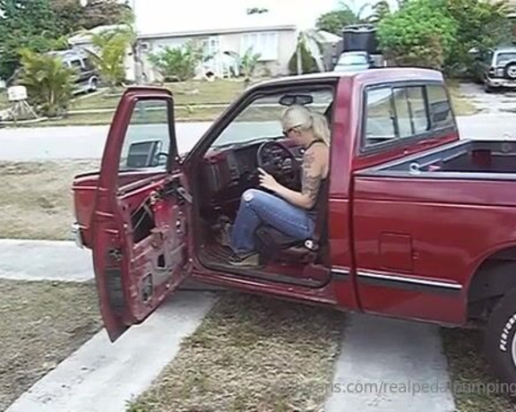 Real Pedal Pumping aka realpedalpumping - 03-12-2024 OnlyFans Video - Hot Blonde Chevy S_10 I havent seen this one in years