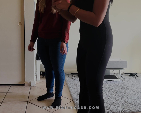 Beasty Ballbusting aka beastybusted - 07-10-2023 OnlyFans Video - My friends Chloe and Jade know that Im a B B content creator They wanted to