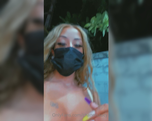 Chanel Saucy aka chanelsaucy - 05-11-2022 OnlyFans Video - Going out in Thailand walking around with my vibrator In