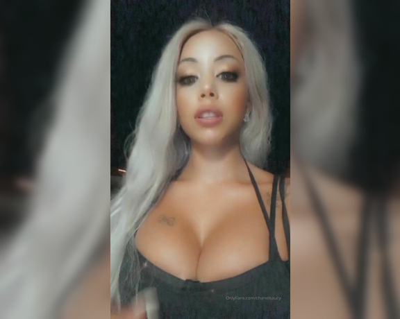 Chanel Saucy aka chanelsaucy - 10-15-2019 OnlyFans Video - In the villa flashing while the other models watch tv, I think I got caught haha