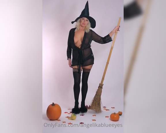 Angelika Blueyes aka angelikablueeyes - 10-24-2022 OnlyFans Video - Shooting per Halloween