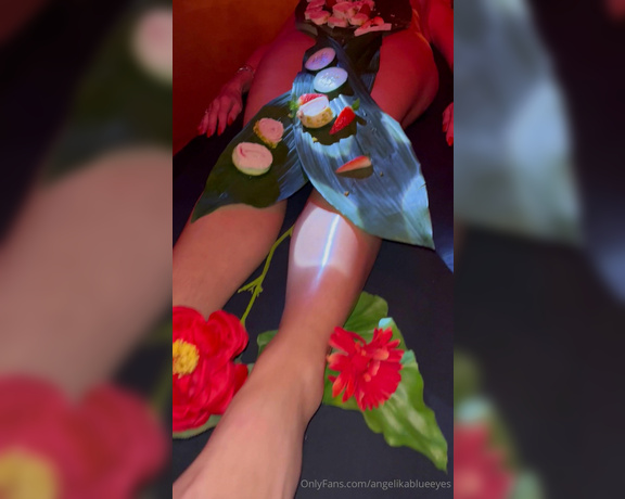 Angelika Blueyes aka angelikablueeyes - 03-17-2024 OnlyFans Video - Serata Nyotaimori