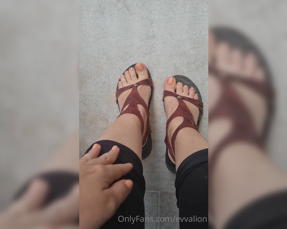 EvvaLion aka evvalion - 07-21-2021 OnlyFans Video - Hoy me hice el pedicure, a mi me encantó este color suave, sobrio, me hace ver