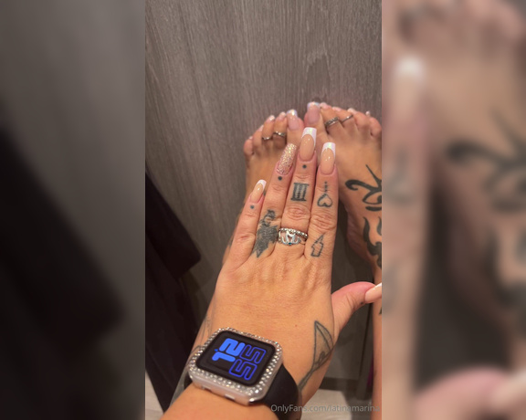 Latina Marina aka latinamarina - 09-19-2024 OnlyFans Video - Happy Thursday my luvs n pets do you like my current manipedi shes been busy_ch94