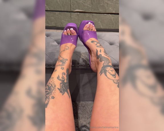 Latina Marina aka latinamarina - 12-17-2024 OnlyFans Video - Do you like my heels  customfun Swipe for mini clip