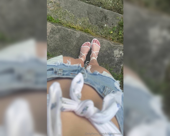 Kikiredmoon aka kikiredmoon - 05-25-2024 OnlyFans Video - Sandal day