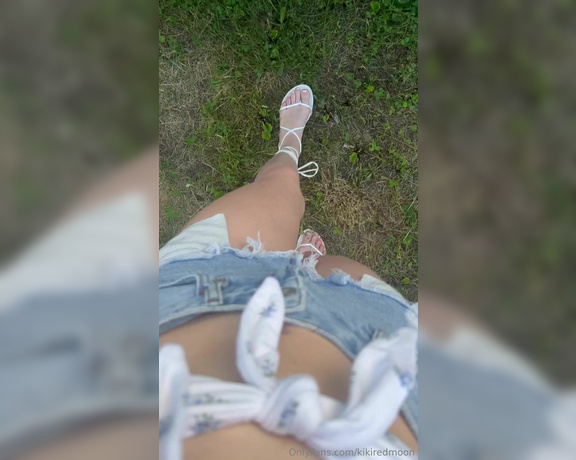 Kikiredmoon aka kikiredmoon - 05-25-2024 OnlyFans Video - Sandal day