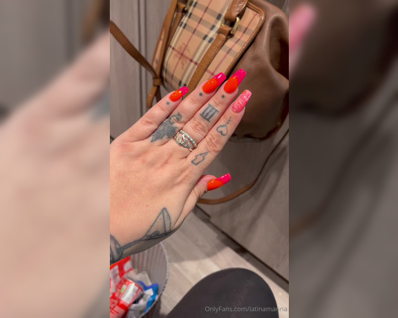 Latina Marina aka latinamarina - 05-23-2024 OnlyFans Video - My new mani pedi is looking candylicious  What do you think Which colour is your_akuy