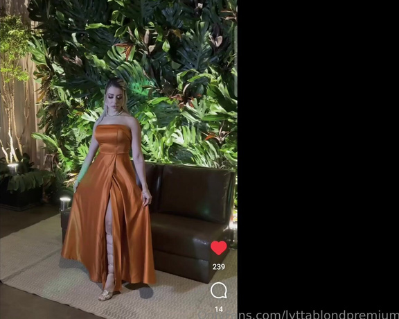 Lytta Queen Premium aka lyttablondpremium - 12-10-2024 OnlyFans Video - Look the video they made of my Graduation partyDid you guys think i look sexy Who