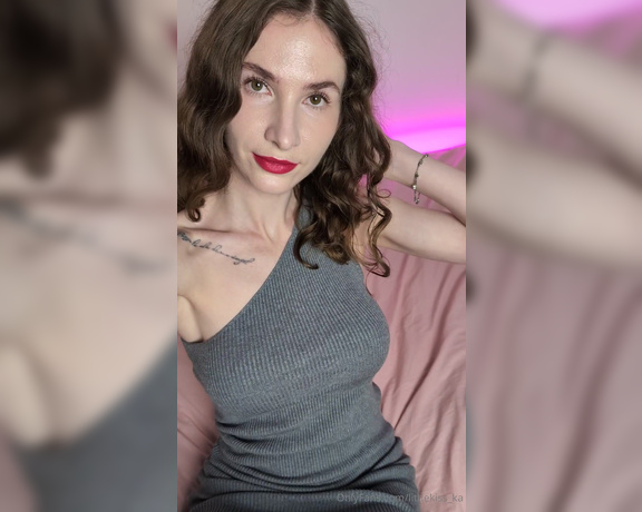 LittleKiss_ka aka littlekiss_ka - 12-24-2024 OnlyFans Video - Id like to show you what Im wearing under my dress