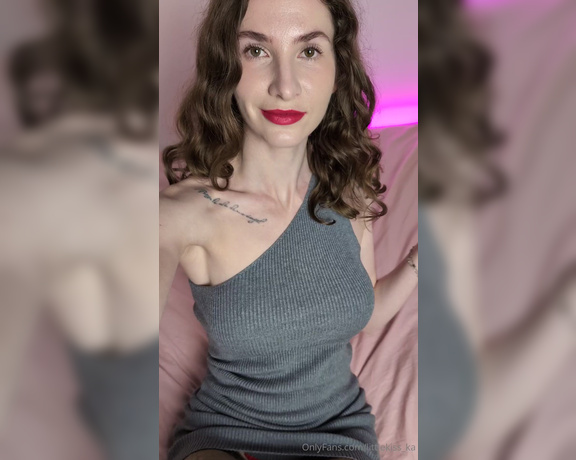 LittleKiss_ka aka littlekiss_ka - 12-24-2024 OnlyFans Video - Id like to show you what Im wearing under my dress