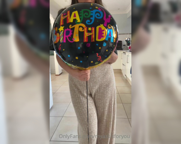 Myassisforyou aka myassisforyou - 08-31-2021 OnlyFans Video - BDAY BALLOONS  New Videos amp Pics uploading soon xox