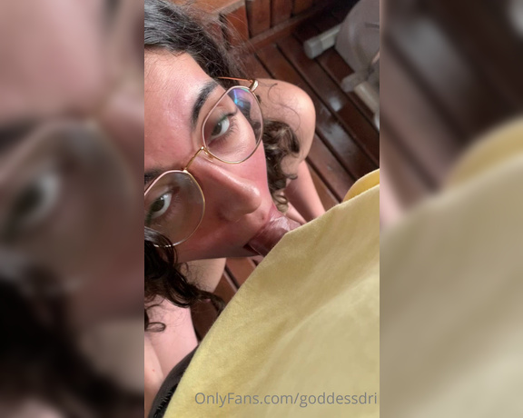 Goddess Dri aka goddessdri - 07-07-2022 OnlyFans Video - Since you loved yesterdays pics so much, heres a small vid of me deliciously sucking his