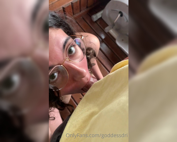 Goddess Dri aka goddessdri - 07-07-2022 OnlyFans Video - Since you loved yesterdays pics so much, heres a small vid of me deliciously sucking his