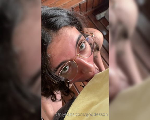 Goddess Dri aka goddessdri - 07-07-2022 OnlyFans Video - Since you loved yesterdays pics so much, heres a small vid of me deliciously sucking his