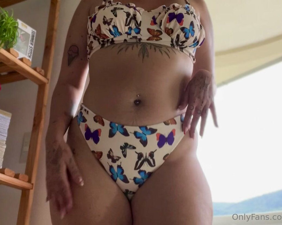 Goddess Dri aka goddessdri - 05-04-2023 OnlyFans Video - Im really ready to break some necks in my cute little butterfly bikini  what do