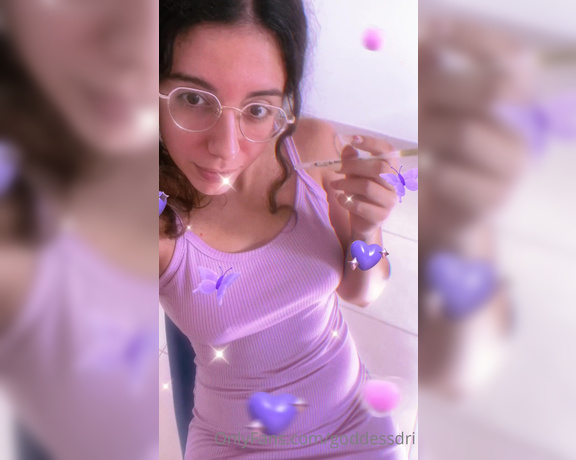 Goddess Dri aka goddessdri - 10-21-2022 OnlyFans Video - Tell me how addicted, crazy, and in love, you are with me