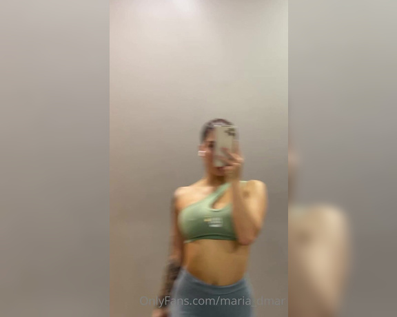 María del Mar aka maria_dmar - 03-16-2023 OnlyFans Video - Did you work out today