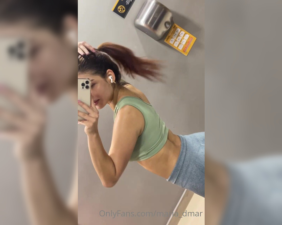 María del Mar aka maria_dmar - 03-16-2023 OnlyFans Video - Did you work out today