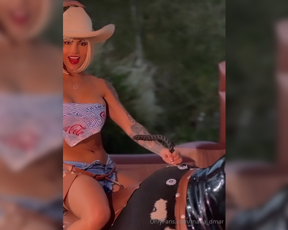 María del Mar aka maria_dmar - 08-27-2024 OnlyFans Video - your fav cowgirl