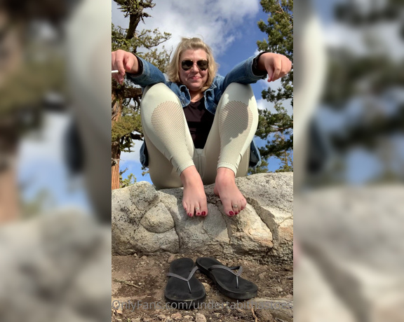 Tabitha Toes aka tabithatoes - 04-24-2021 OnlyFans Video - 8 minutes of me taking a smoke break and teasing you with my toesies, light talking