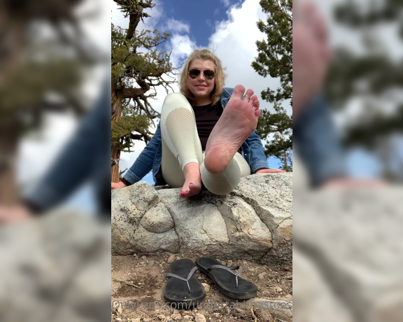 Tabitha Toes aka tabithatoes - 04-24-2021 OnlyFans Video - 8 minutes of me taking a smoke break and teasing you with my toesies, light talking