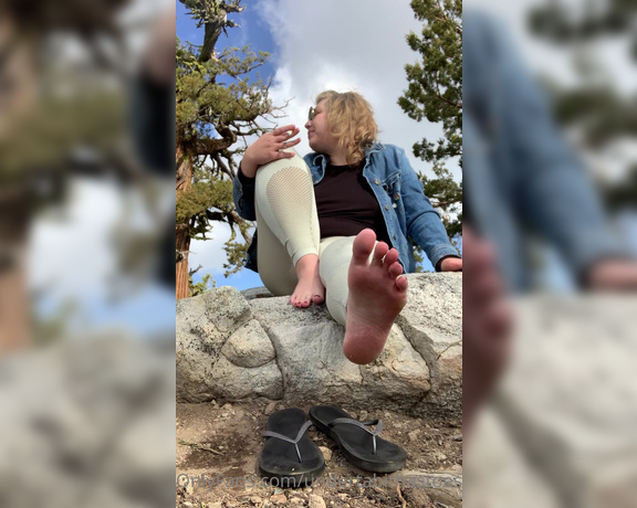 Tabitha Toes aka tabithatoes - 04-24-2021 OnlyFans Video - 8 minutes of me taking a smoke break and teasing you with my toesies, light talking