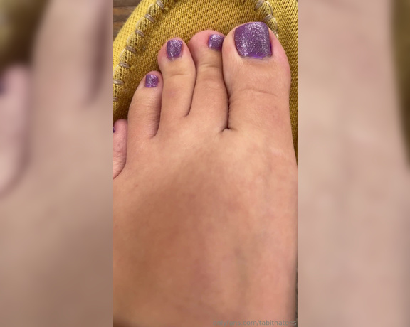 Tabitha Toes aka tabithatoes - 09-04-2023 OnlyFans Video - New Color On a scale of one to ten, how much do you like the purple