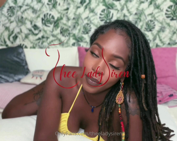 Thee Lady Siren aka theeladysiren - 07-15-2024 OnlyFans Video - Big white cocks are thrones for this black queen  Tip 5 to get the full