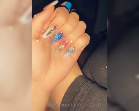 Goddess Daniella aka danimonies - 12-12-2020 OnlyFans Video - matching nails and toes