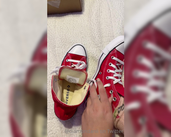 Goddess Daniella aka danimonies - 05-21-2022 OnlyFans Video - Converse freaks listen up