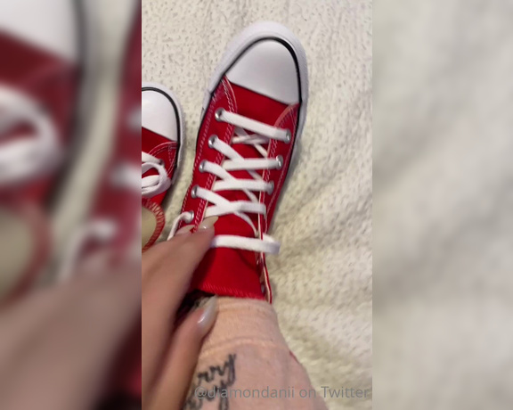 Goddess Daniella aka danimonies - 05-21-2022 OnlyFans Video - Converse freaks listen up