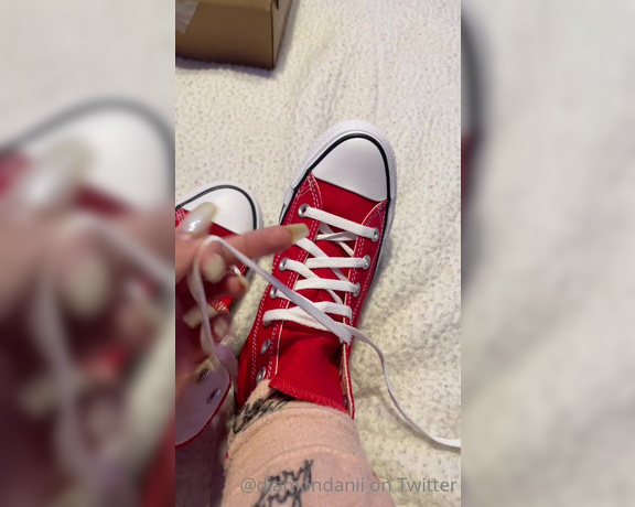 Goddess Daniella aka danimonies - 05-21-2022 OnlyFans Video - Converse freaks listen up