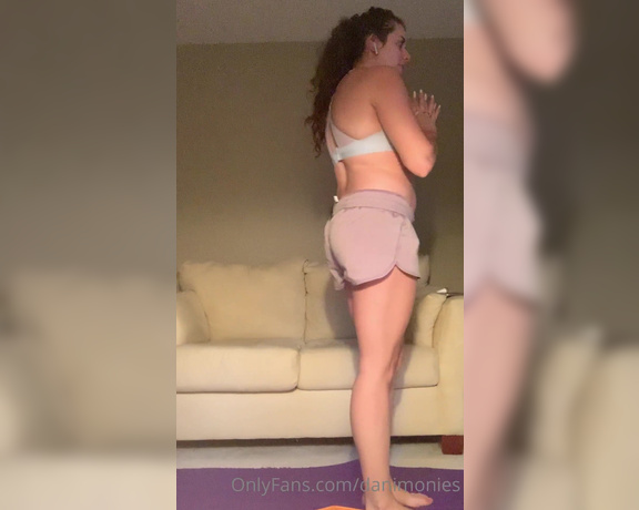 Goddess Daniella aka danimonies - 06-18-2020 OnlyFans Video - does a Student athlete brat doing a routine workout turn you on How do you feel