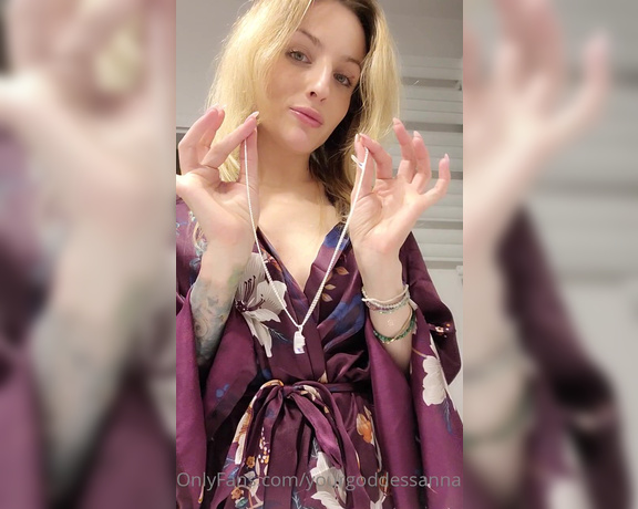 YourGoddessAnna51k aka yourgoddessanna1 - 06-13-2023 OnlyFans Video - I have the best ideas, now open your mouth, my spit belongs there