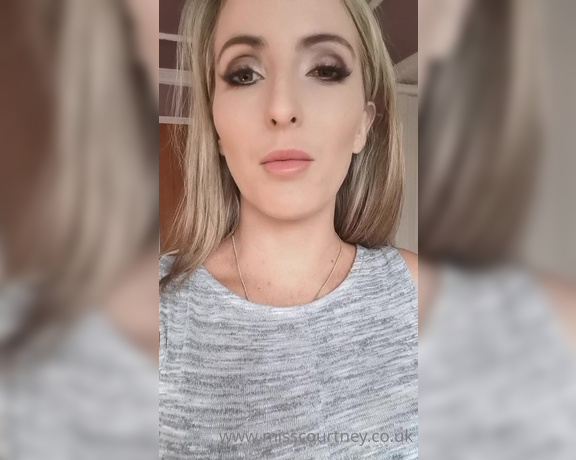 Miss Courtney aka Misscourtneym OnlyFans - Part 1 Short humiliation idea