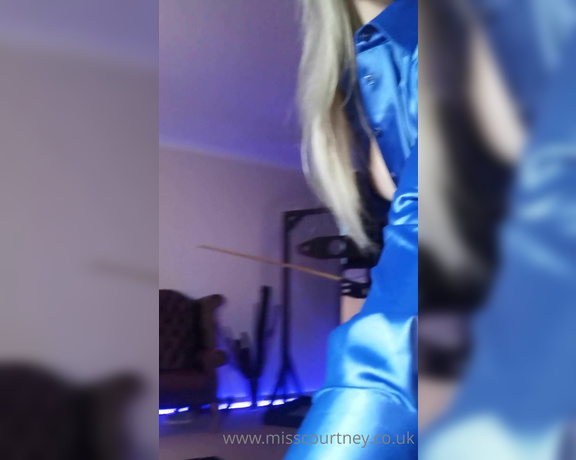 Miss Courtney aka Misscourtneym OnlyFans - Hes in for a treat with My cane